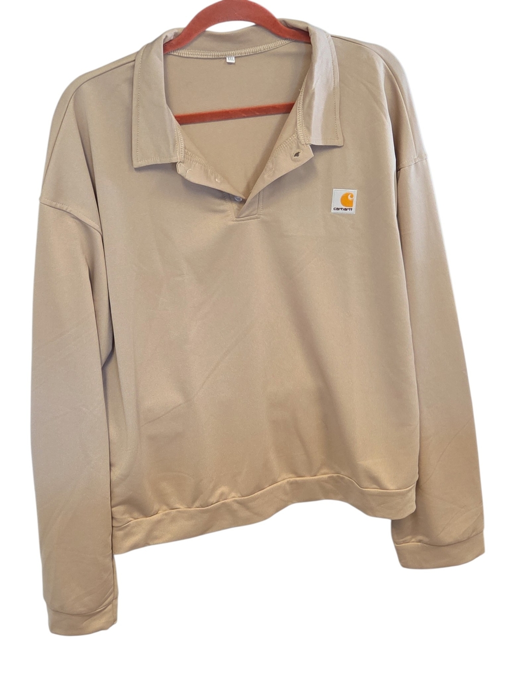 Carhartt Women’s Cream Collared Pullover Sweater
